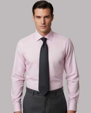 Dress Shirts_Pink Grids